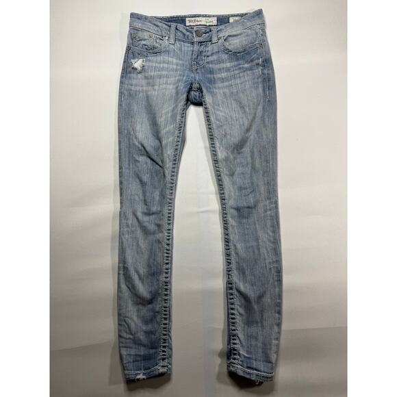 BKE Buckle Women's Stella Distressed Skinny Jeans - Size 26S (30x29) *READ* - Picture 1 of 7